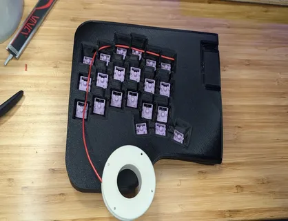 Laying some wire in PortaJohn 1