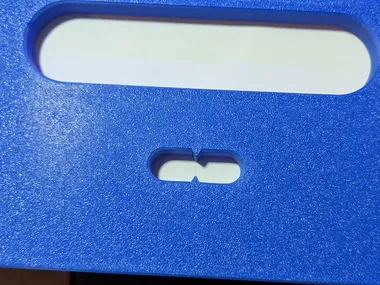 handle jig alignment window Handle jig for theater boxes. The image shows the centerline lineup. This jig came out with a handle a little bit too big, going…