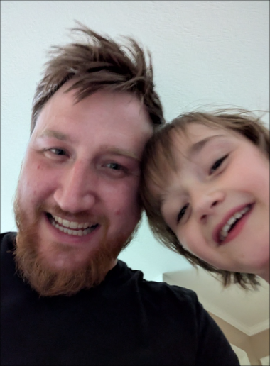 Ayla is queen of silly photos, tonight I took this one with her. silly photo with ayla Aug 2025 silly photo with ayla Aug 2025