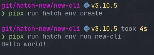 pipx-run-hatch-hello-world.webp