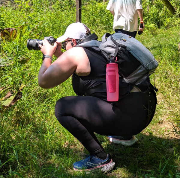 Rhiannon Going For The Perfect Shot