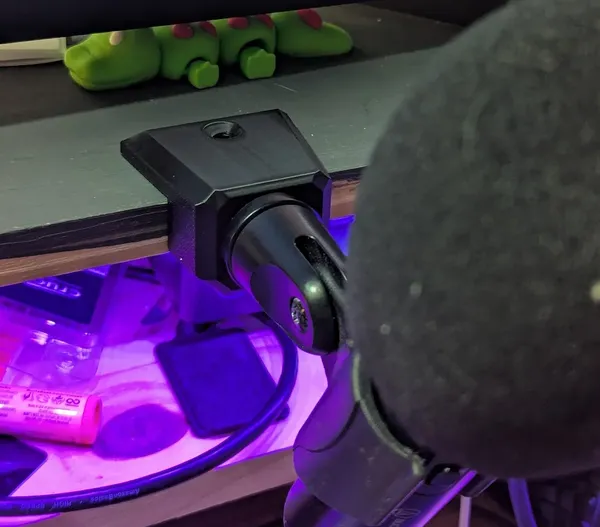 3d Printed Microphone Mount