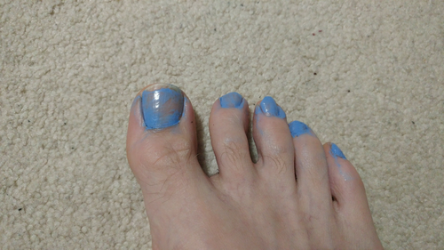 Ayla Painted My Toes