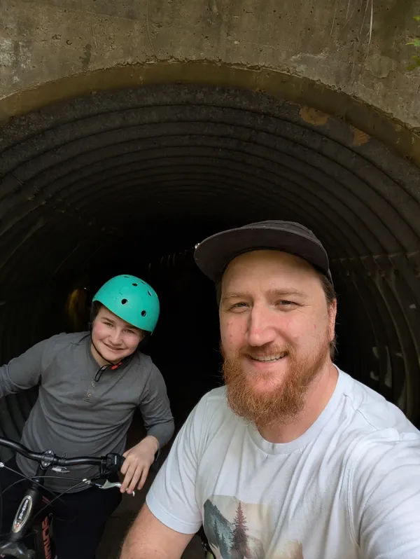 Tunnel Entrance With Wyatt