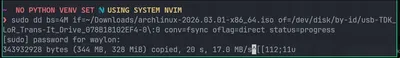 Updating The Arch Iso