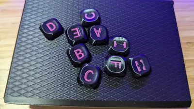 First Self-Designed Keycaps and Symbols