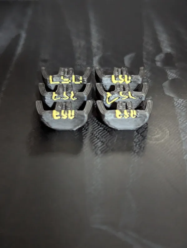 Mid Print On A New Set Of Caps