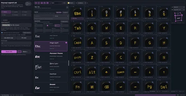 Caps Review With Individual Key Override