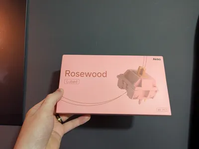 got me my first set of akko rosewoods