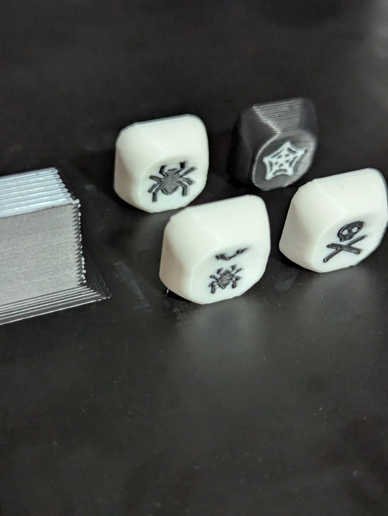 All Hallows Caps On the Print Bed