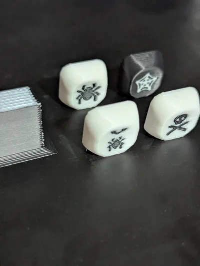 All Hallows Caps On the Print Bed