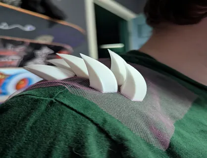 Wyatt's First Printed Cosplay Scales