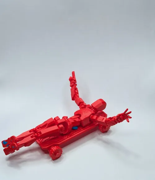 dummy13 on a skateboard