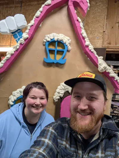 Finished Elf House